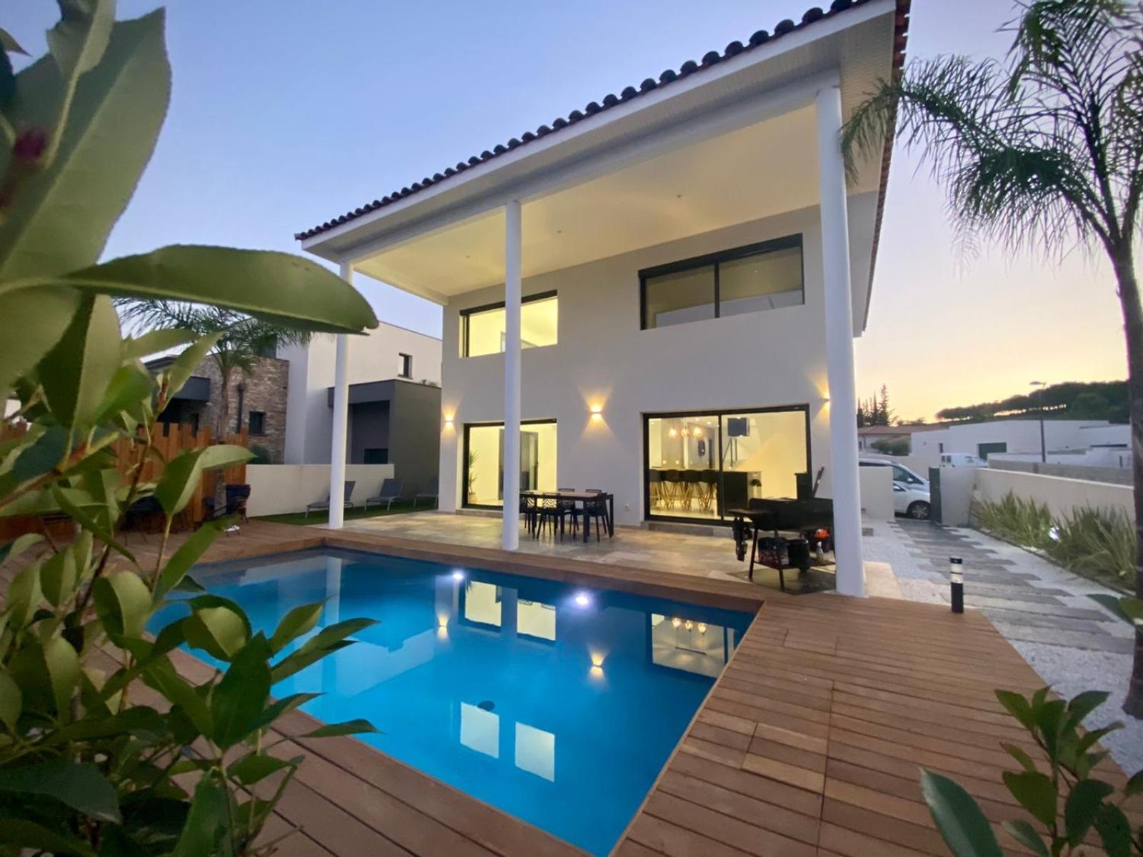 Villa La De Luxe Entre Mer Et Montagne Villetelle Exterior foto