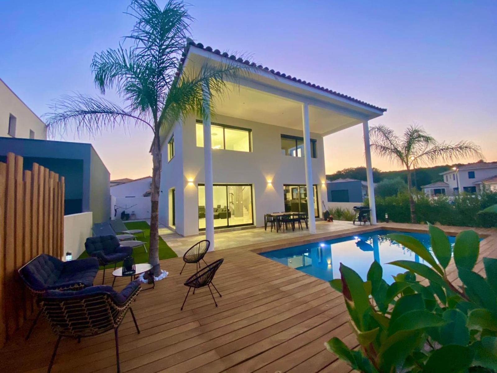 Villa La De Luxe Entre Mer Et Montagne Villetelle Exterior foto